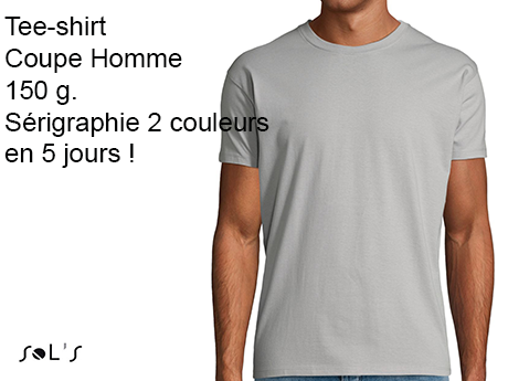 tee shirt 2 couleurs